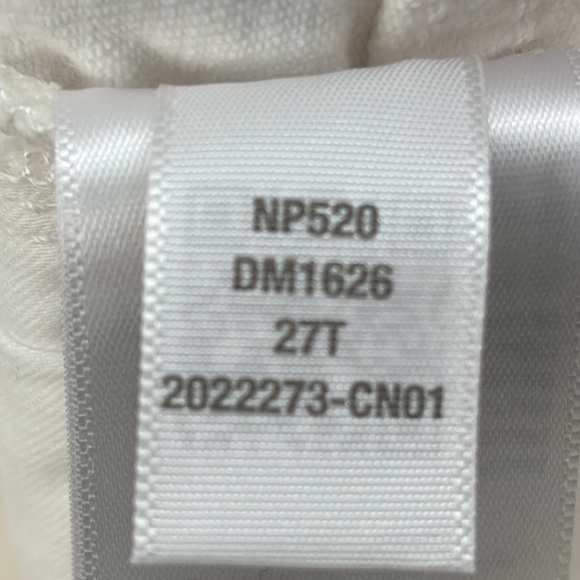 Madewell The Tall '90s Straight Jean in Tile White size 27T NWT NP520 - Picture 12 of 14